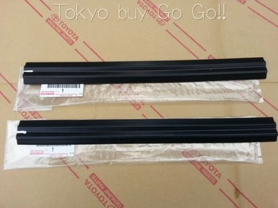 Toyota Corolla CP Coupe AE86 Door Glass Run Front LH +RH set Genuine OEM Parts Foto 1 de 4