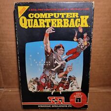 COMPUTER QUARTERBACK Apple II II+ IIe IIc IIGS 48k 1981 Vintage Game CIB RARE