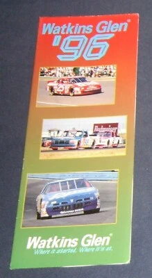 1996 Watkins Glen Pamphlet - Image 1 of 2
