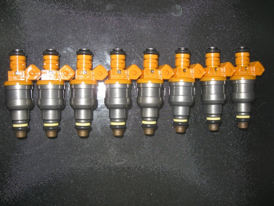 1986-2002 Ford Mustang 19lb Injectors 4-Hole Spray Pattern Bosch Gt 5.0 4.6 V8 - Image 1 of 3