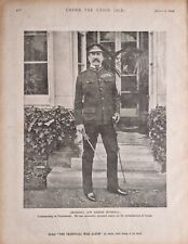 1900 Stampa Boero Guerra General Sir Baker Russell - Comandante Portsmouth