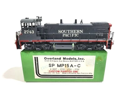 Overland OMI SP EMD MP15A-C Southern Pacific #2743 HO Brass Model #5593.1 - Image 1 of 4