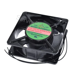 Neu Kühler SJ1238HA1 12038 110V-120V ~ AC 0,27A 50/60Hz 2-poliger quadratischer Kühllüfter - Bild 1 von 4