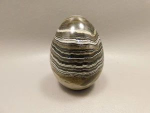 Spirit Stone Egg Yavapai Travertine 2.4 inch Carved Rock Arizona #O4 - Picture 1 of 8