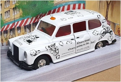 Corgi 11cm Long Diecast 58001 - British Diabetic Association Taxi - White - Image 1 of 4