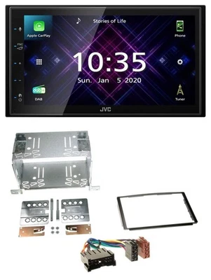 JVC DAB 2DIN MP3 Bluetooth USB Autoradio für Hyundai Santa Fe SM 04-06 - Bild 1 von 4