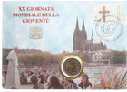 MGM * VATIKAN Numisbrief 2 Euro 2005 "Weltjugendtag in Köln" Stempelglanz