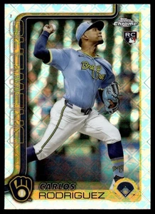 2025 Topps Chrome LOGOFractor Refractor Carlos Rodriguez Rookie #201 C24 - Picture 1 of 2