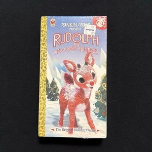 Rudolph the Red-Nosed Reindeer VHS 1992 Rankin/Bass NEW/Factory Sealed - Picture 1 of 2