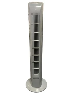 Challenge Grey Tower Fan 3-Speed Freestanding Floor Cooling Fan 2906102 R - Picture 1 of 2