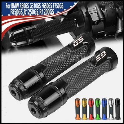 7/8'' Rubber Handlebar For BMW R80GS G310GS F650GS F750GS F850GS R1250GS R1200GS Foto 1 de 4