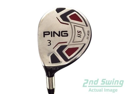 Ping i15 Fairway Wood 3 Wood 3W 15.5° Graphite Stiff Left 43.5in - Image 1 of 4