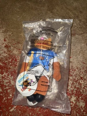 Juguete de peluche McDonalds Muppets Fozzie 1995 NHL portero de hockey sobre hielo Jim Henson Foto 1 de 4