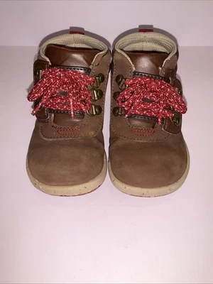 Merrell Bare Steps Boot Brown Toddler Boy Size 8 M Leather Shoe - Image 1 of 4