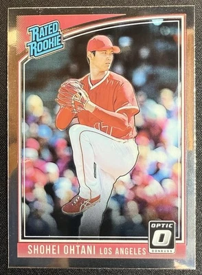 2018 Shohei Ohtani Donruss Optic #176 Rated Rookie Card RC 🔥🔥🔥 - Image 1 of 2