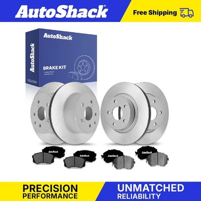 Front Rear Brake Rotors Ceramic Pads for 2013 Scion FR-S 2.0L Foto 1 de 4