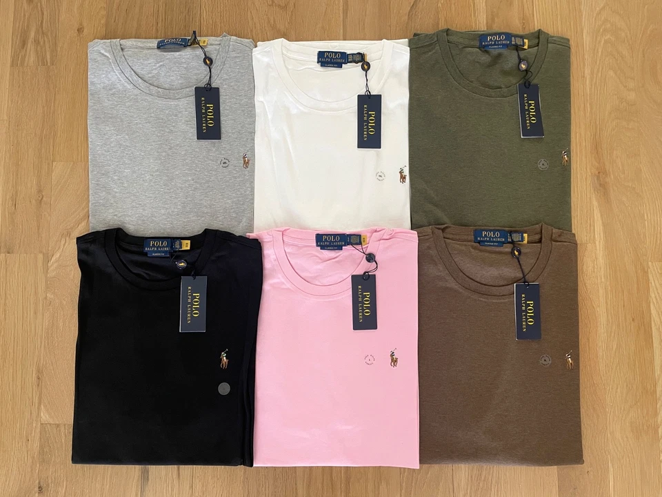 Polo Ralph Lauren T Shirt Crewneck Mens Soft Touch Classic Fit Short Sleeve - Image 1 of 1