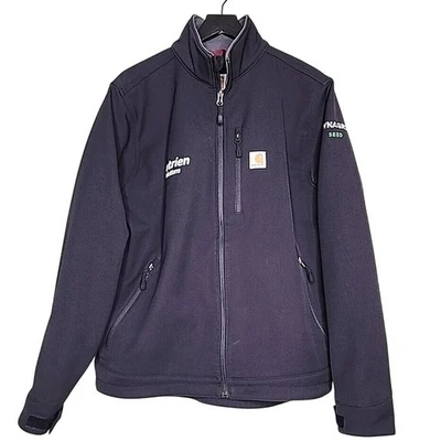 Carhartt Jacket Large Heavyweight Soft Shell Fleece Lined Rain Defender Crowley - Image 1 of 4