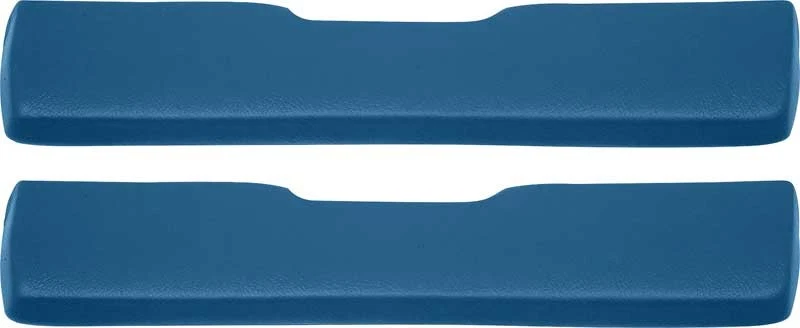 1966-67 Buick Chevy Oldsmobile Full Size; Front Arm Rest Pads; 2 Door; Vinyl - Image 1 of 1