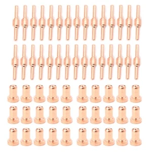 60PCS Extended Long Plasma Cutter Tip Electrodes&Nozzles Welding Nozzle - Picture 1 of 7