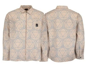 SANTA CRUZ - Camisa/Chaqueta El Jefe L/S - GRANDE - Top Skateboard - PIEDRA - Imagen 1 de 5