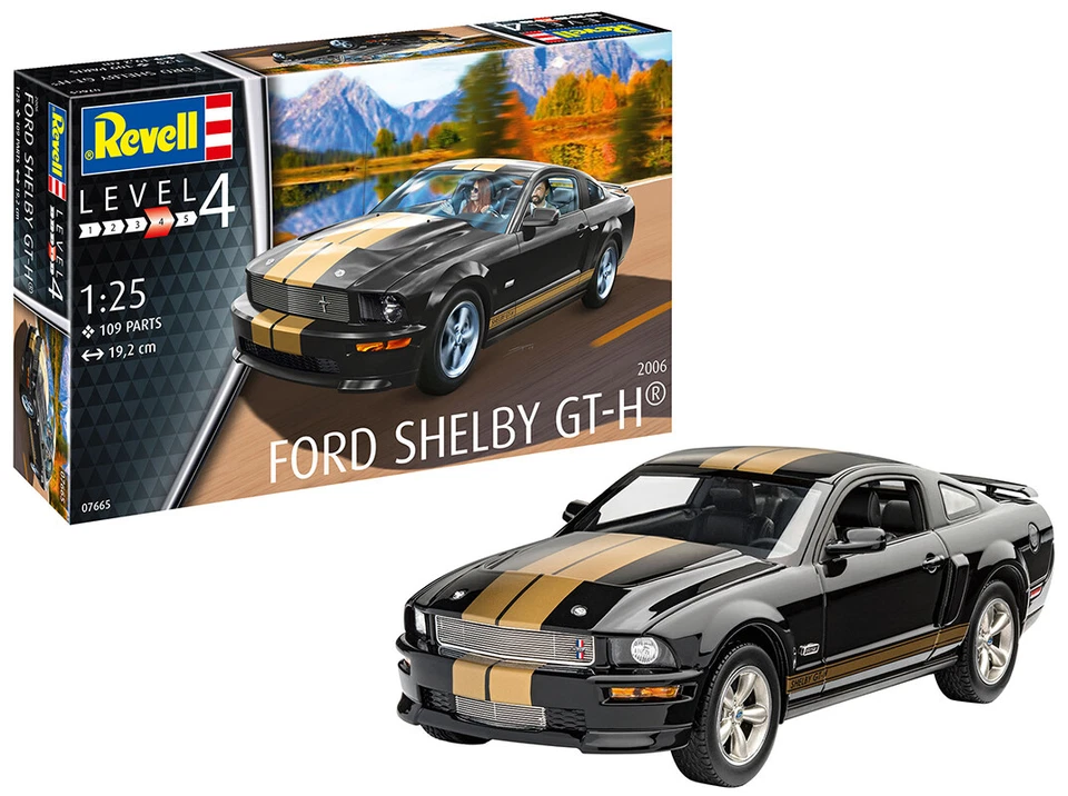 2006 Ford Shelby Gt-H Model Set 1:25 Plastic Model Kit REVELL - Immagine 1 di 1
