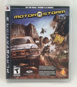 MotorStorm Not For Resale Edition (PS3, PlayStation 3) Manuali Francese Inglese - Foto 1 di 4