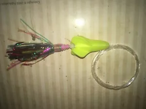 High Percentage Salmon Trolling Flies- 1.5” Spinner 1 Rigged - Bild 1 von 3