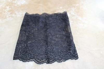 Botas Toppers Blazin Roxx para mujer 6,5 X 6 OS negras de encaje elásticas sobre pantalones de mezclilla Foto 1 de 4