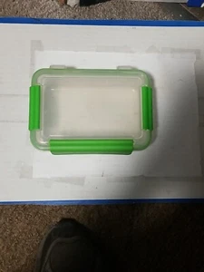 SNAP LOCK Brand;4-Cup/946 ml; Storage Container - Green, SNL-1008G; Easy Open - Picture 1 of 13