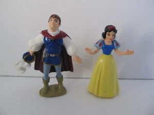 Disney Snow White & Prince PVC Figure Lot  - Picture 1 of 1