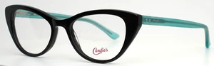 CANDIES CA0175 001 Schwarz Türkis Damen Cat Eye Vollrand Brille 50-17-140 B:37 - Bild 1 von 15