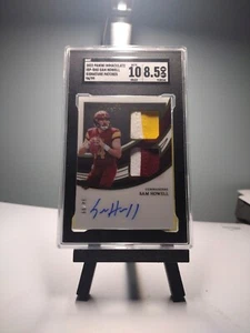 SAM HOWELL 2022  IMMACULATE 141 ROOKIE PATCH AUTO RPA RC /99 PSA 8  Auto 10 - Picture 1 of 1