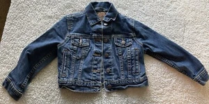 Kids levi Strauss Jean Trucker Jacket Size Small - Picture 1 of 7