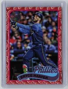 BRYCE HARPER 2024 Topps Japan 1989 KOI FISH RED 1/5 Phillies 89J-11 - Picture 1 of 2