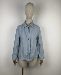 Women’s OSKA Linen Coat Jacket size 1 - Picture 1 of 7