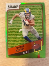 2021 Panini Classics Premium Edition Green Timeless Tributes /20 Cooper Kupp LAR