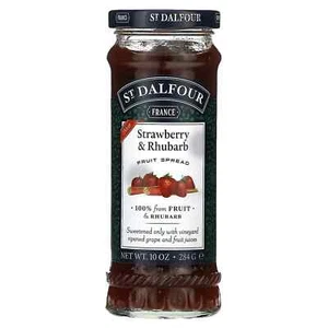 Strawberry & Rhubarb Fruit Spread Jam Jelly Made In France 10oz - Picture 1 of 2