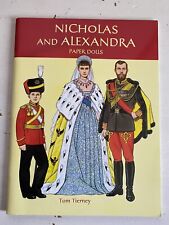 Nicholas and Alexandra paper doll unused by Tom Tierney Dover Publications 1998