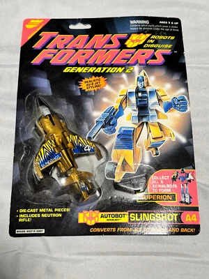 Vintage G2 Transformers Aerialbot Slingshot MOSC - Image 1 of 2