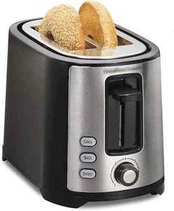 Hamilton Beach 2 Slice Extra Wide Slot Toaster with Bagel & Auto Shutoff (22633) - Picture 1 of 6