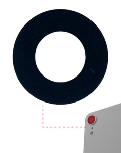 100 Sets Back Camera Glass Lens Rings for iPhone XR - New - Picture 1 of 1