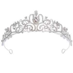  Birthday Headband Flower Girl Headpieces for Wedding Tiara Headbands - Picture 1 of 11