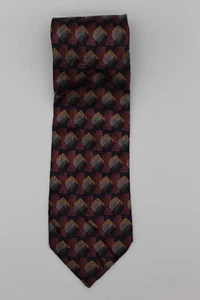 J.Z. Richards Purple, Blue, Orange and Gray Necktie - Picture 1 of 5