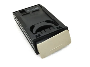 Portavasos delantero lado conductor original RHD Citroen C-Crosser beige 7589 RC 7589RC - Imagen 1 de 10