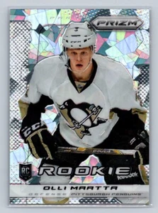 2013 Panini Prizm #384 Olli Maatta RC Cracked Ice Expo Pittsburgh Penguins - Foto 1 di 2