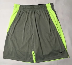 Pantalones cortos de entrenamiento Nike Flex tejidos para hombre gris/verde 742517- 050 talla S M L XL NUEVOS CON ETIQUETAS - Imagen 1 de 6