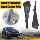 2pcs For Nissan-X-Trail T32 Rogue 2014-20 Front Windshield Wrap Corner Trim R1T4