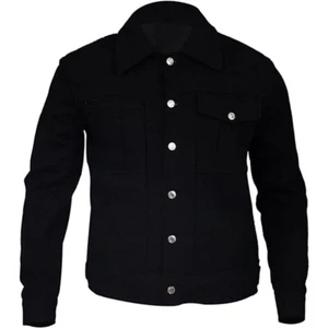 Cole Hauser Yellowstone Rip Wheeler schwarze Baumwolljacke | Rip Wheeler Kostüm - Bild 1 von 7