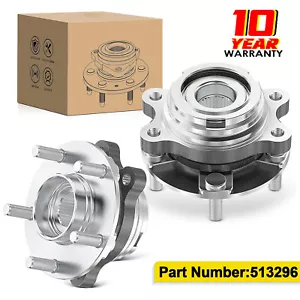 2x Front Wheel Bearing Hub for Nissan 2013-2018 Altima 2009-2021 Maxima 513296 - Bild 1 von 7